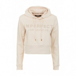 Maglione in cotone beige - S