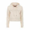 Maglione in cotone beige - S
