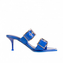Sandali in pelle con fibbia...