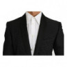 Blazer in cotone nero con motivo punteggiato - IT56 - 3XL