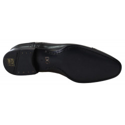 Mocassini formali derby da uomo in pelle nera - EU39/US6