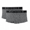 Biancheria intima di cotone nero - L