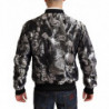 Giubbotto bomber Puppi Motive Nero Argento - IT50 - L