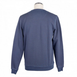 Maglione in cotone blu - XL
