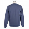 Maglione in cotone blu - XL