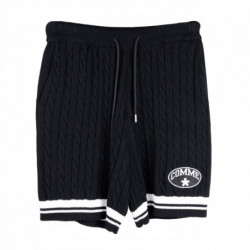 Pantaloncini in cotone nero...
