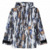 Giacca in poliestere multicolore - L