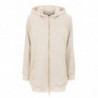 Maglione in poliestere beige - L