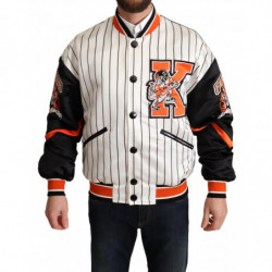 Giacca Bomber King Logo...
