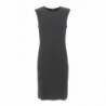 Abito in cotone nero - L