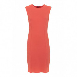 Abito in cotone rosso - L