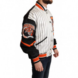 Giacca Bomber King Logo Multicolor DGMILLENNIALS - S