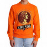 Maglione pullover in cotone arancione King Caesar - IT44 - XS