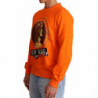 Maglione pullover in cotone arancione King Caesar - IT44 - XS