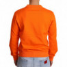 Maglione pullover in cotone arancione King Caesar - IT50 - L