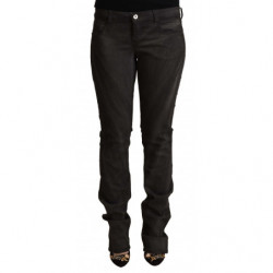 Pantaloni skinny a vita...