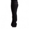 Jeans denim svasato cotone elasticizzato vita media cotone nero - I