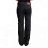 Jeans denim dritto vita bassa elasticizzato cotone blu scuro - W27