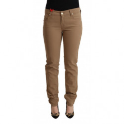 Pantaloni skinny a vita...