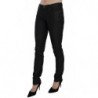 Jeans denim casual skinny a vita bassa neri - W30