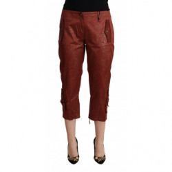 Pantaloni capri corti in...