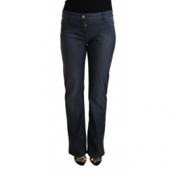 Jeans denim dritti in...