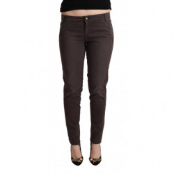 Pantaloni slim fit a vita...