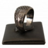 Anello da uomo in argento sterling 925 rodiato - EU66 - US12