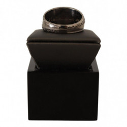 Anello da uomo in argento sterling 925 rodiato - EU66 - US12