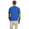 Maglione in cotone azzurro - L