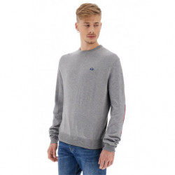 Maglione di cotone grigio - L