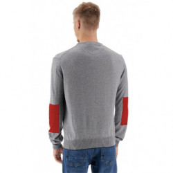 Maglione di cotone grigio - L