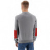 Maglione di cotone grigio - L