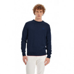 Maglione in cotone blu - XL