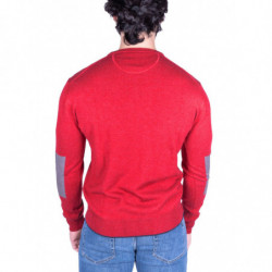 Maglione di cotone rosso - L