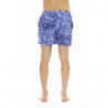 Costume da bagno in poliestere azzurro - L