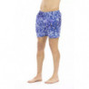 Costume da bagno in poliestere azzurro - XL
