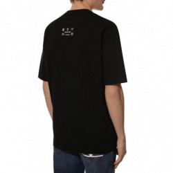Maglietta in cotone nero - S