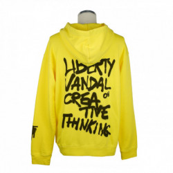 Maglione di cotone giallo - XS