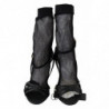 Sandali con stivaletti corti in pelle scamosciata neri - EU39.5/US9