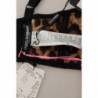 Top patchwork corsetto camicetta corta multicolore - IT40-S