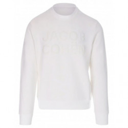 Maglione in cotone bianco - XL