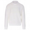 Maglione in cotone bianco - XL