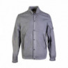 Camicia over nera CP Company in tessuto tecnico - L