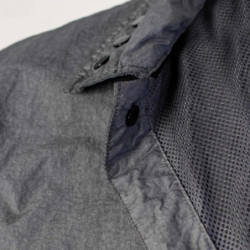 Camicia over nera CP Company in tessuto tecnico - L