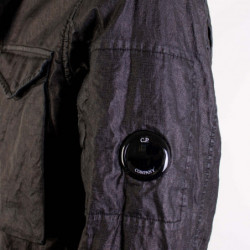 Giacca CP Company Nera Effetto Cera - IT50 - L