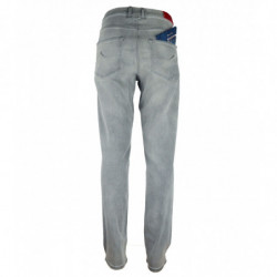 Jeans e pantaloni in cotone grigio - W32