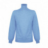 Maglione in cashmere azzurro - XXL