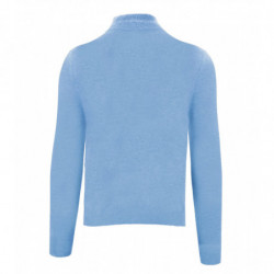 Maglione in cashmere azzurro - XXL