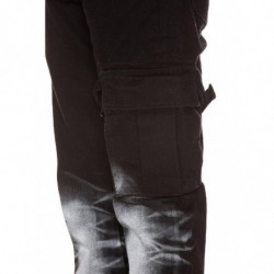 Jeans e pantaloni in cotone nero - W30